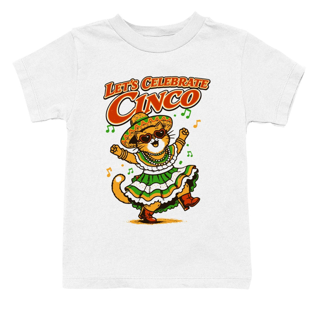 Dancing Cinco Cat - Adult & Kids T-Shirts, Sweatshirts & Hoodies apparel design preview 1