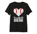Baseball Dede Funny Baseball Heart T-Shirt - Minimalist Print Unisex - T-Shirt, Sweatshirt, Hoodie