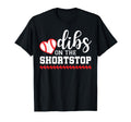 Baseball Shortstop Girlfriend Dibs T-Shirt - Custom Art Print Unisex - T-Shirt, Sweatshirt, Hoodie