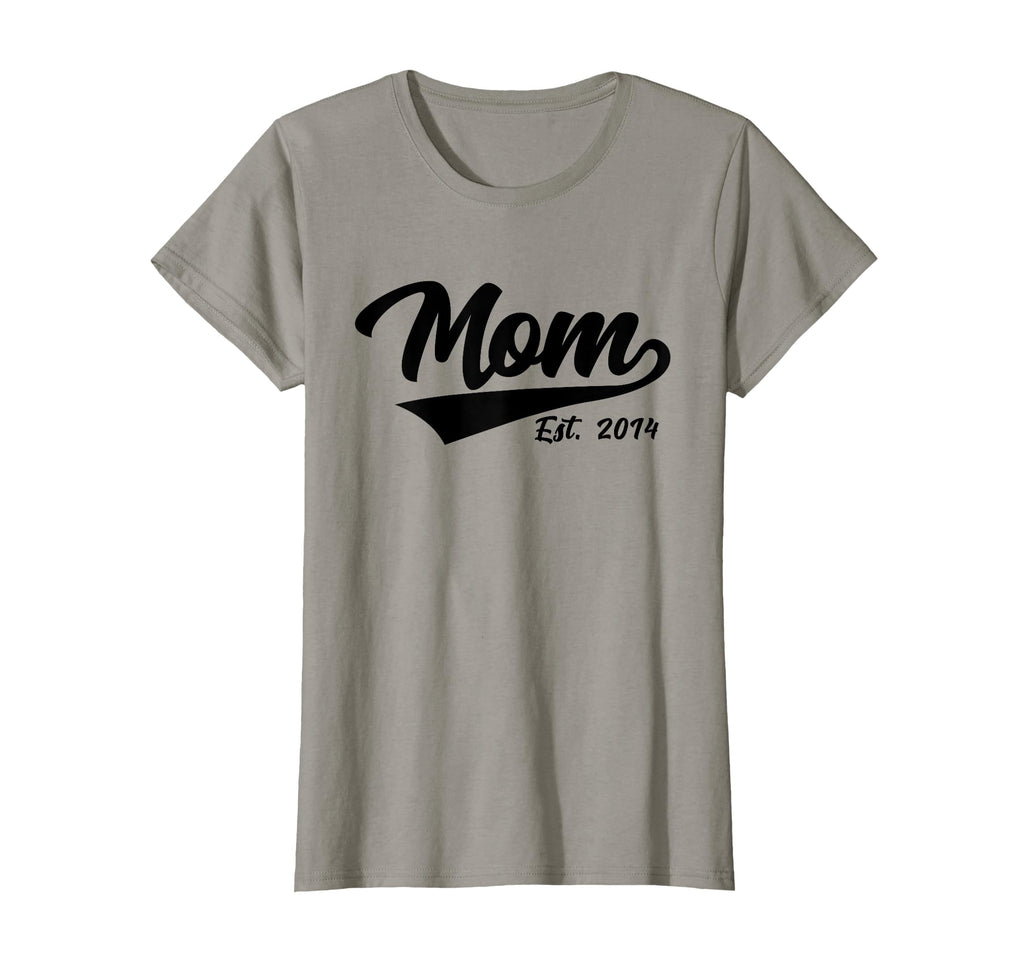 Funny Baseball Mothers Mom Est 2014 Gift T-Shirt - Unique Graphic Unisex - T-Shirt, Sweatshirt, Hoodie