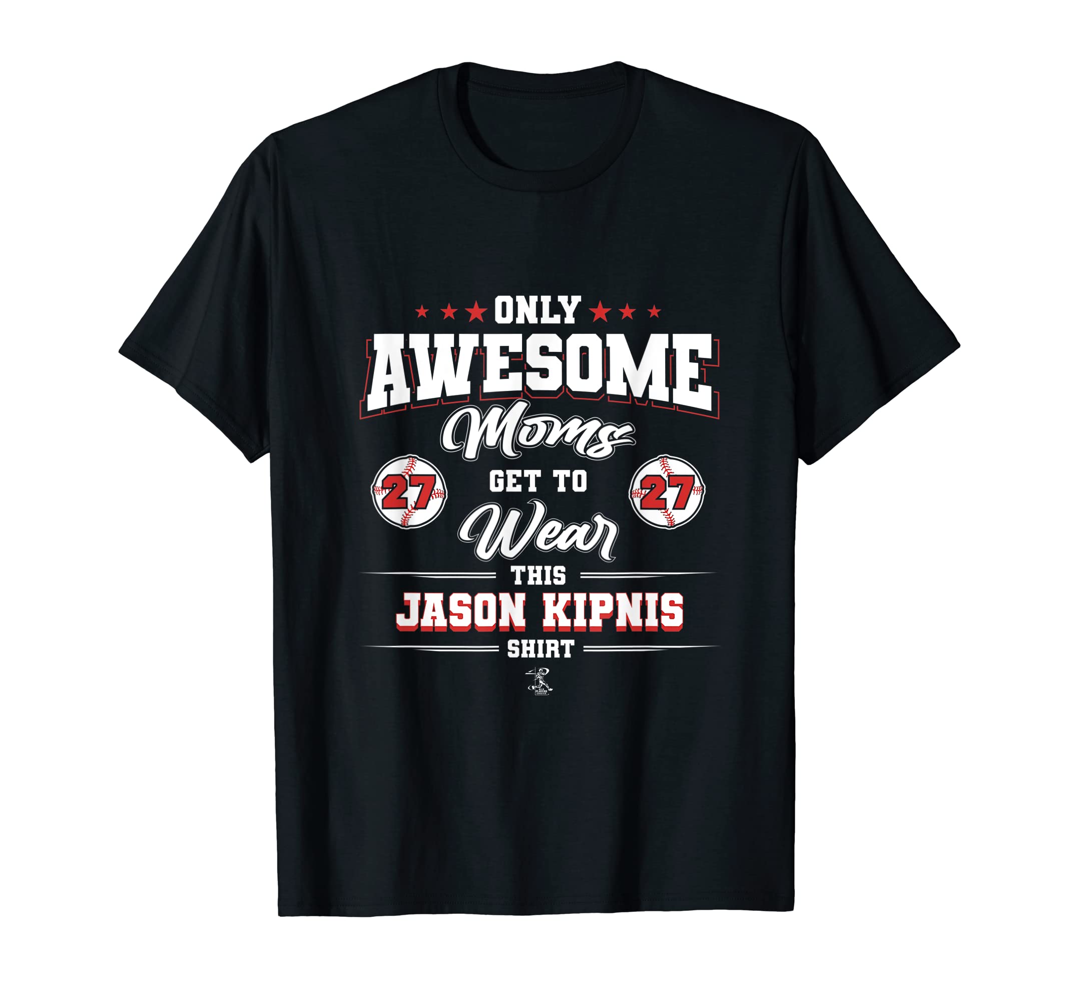 Jason Kipnis Awesome Moms T-Shirt - Minimalist Print for Adults - T-Shirt, Sweatshirt, Hoodie