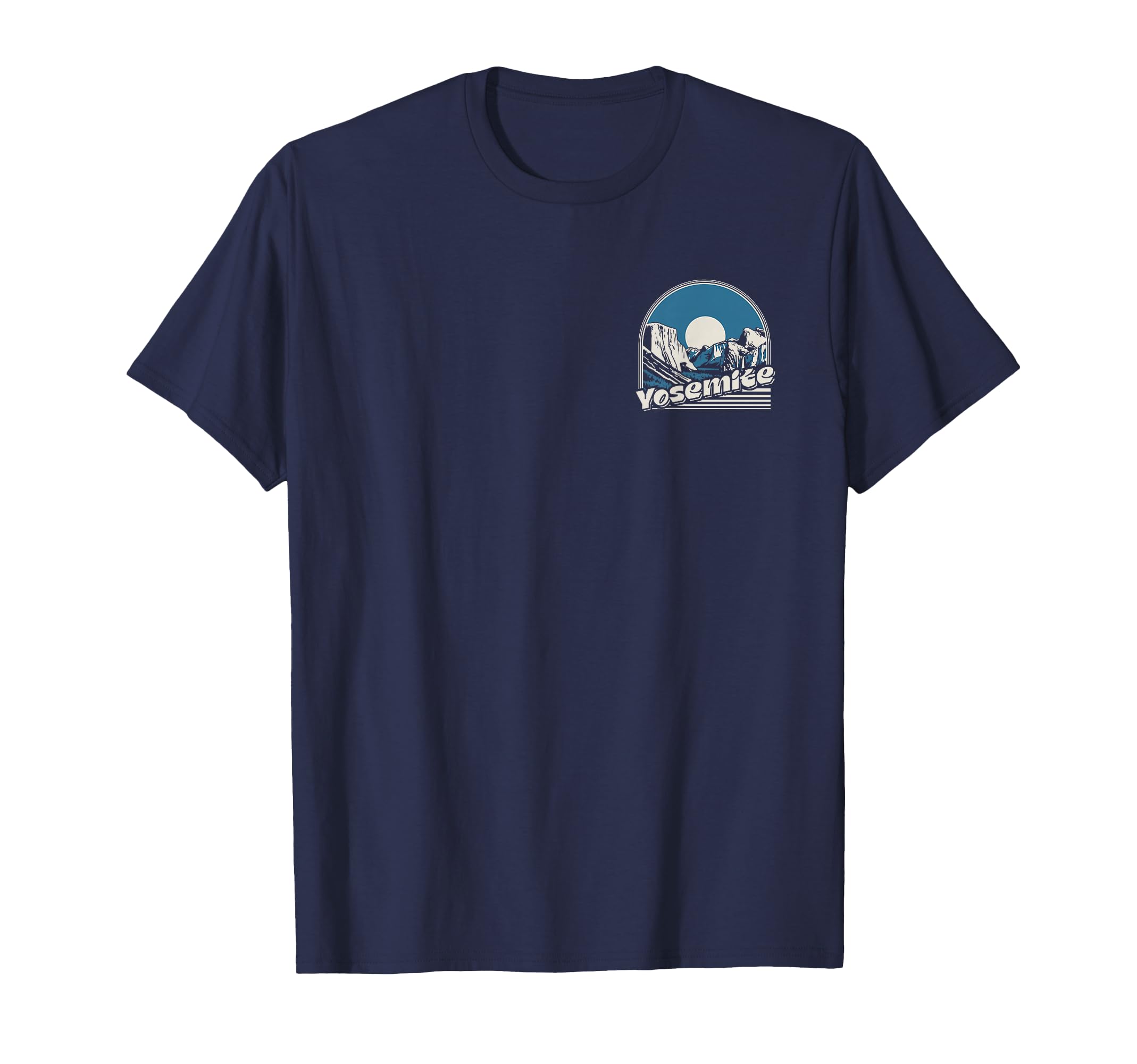 Yosemite National Park Front And Back T-Shirt - Custom Art Print Unisex - T-Shirt, Sweatshirt, Hoodie