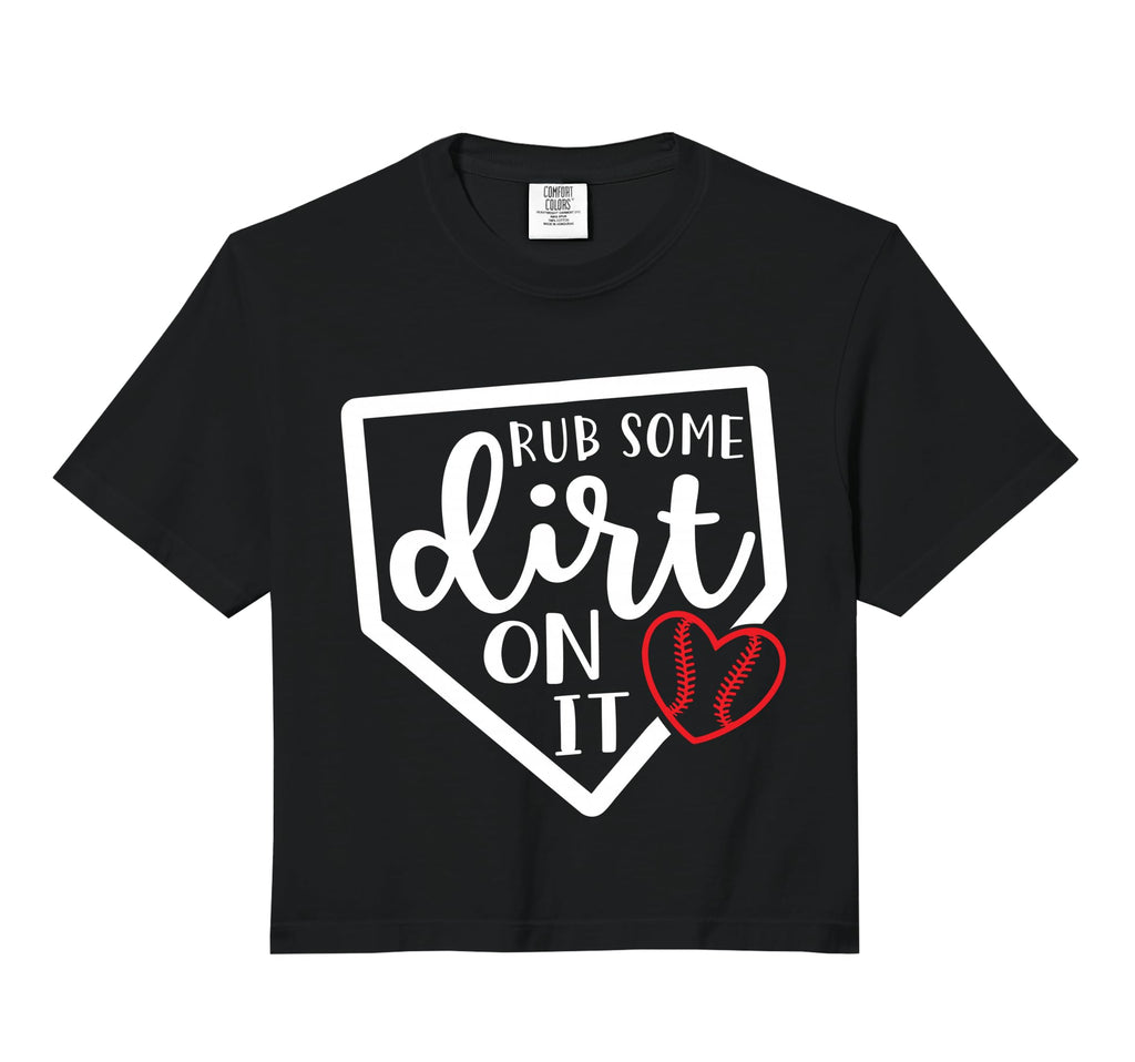 Rub Some Dirt It Baseball Softball Hoodie - Aesthetic Graphic for Adults - T-Shirt, Sweatshirt, Hoodie