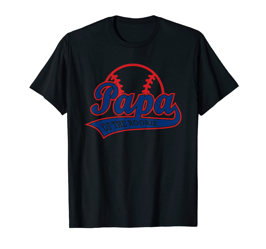 Funny Baseball Papa Rookie Grandpa T-Shirt - Novelty Apparel for Adults - T-Shirt, Sweatshirt, Hoodie