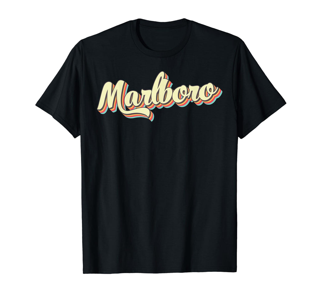 Marlboro Art Baseball Font T-Shirt - Casual Everyday Wear for Adults - T-Shirt, Sweatshirt, Hoodie