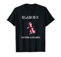 Glasgow Country Distressed Country T-Shirt - Fun Novelty Design for Adults - T-Shirt, Sweatshirt, Hoodie