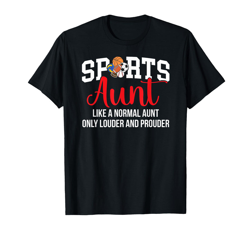 Sports Aunt Definition Sport Aunt T-Shirt - Custom Art Print for Adults - T-Shirt, Sweatshirt, Hoodie