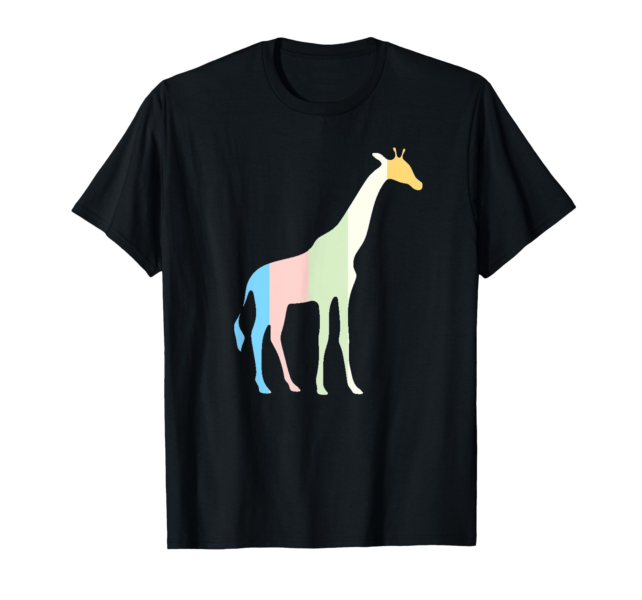 Giraffe 80S Neon Funny T-Shirt - Unique Graphic Men Women - T-Shirt, Sweatshirt, Hoodie