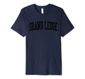 Grand Ledge Mi Distressed Black T-Shirt - Novelty Apparel for Adults - T-Shirt, Sweatshirt, Hoodie