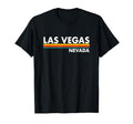 Las Vegas Nevada Nv Lv Stripes T-Shirt - Minimalist Print for Adults - T-Shirt, Sweatshirt, Hoodie