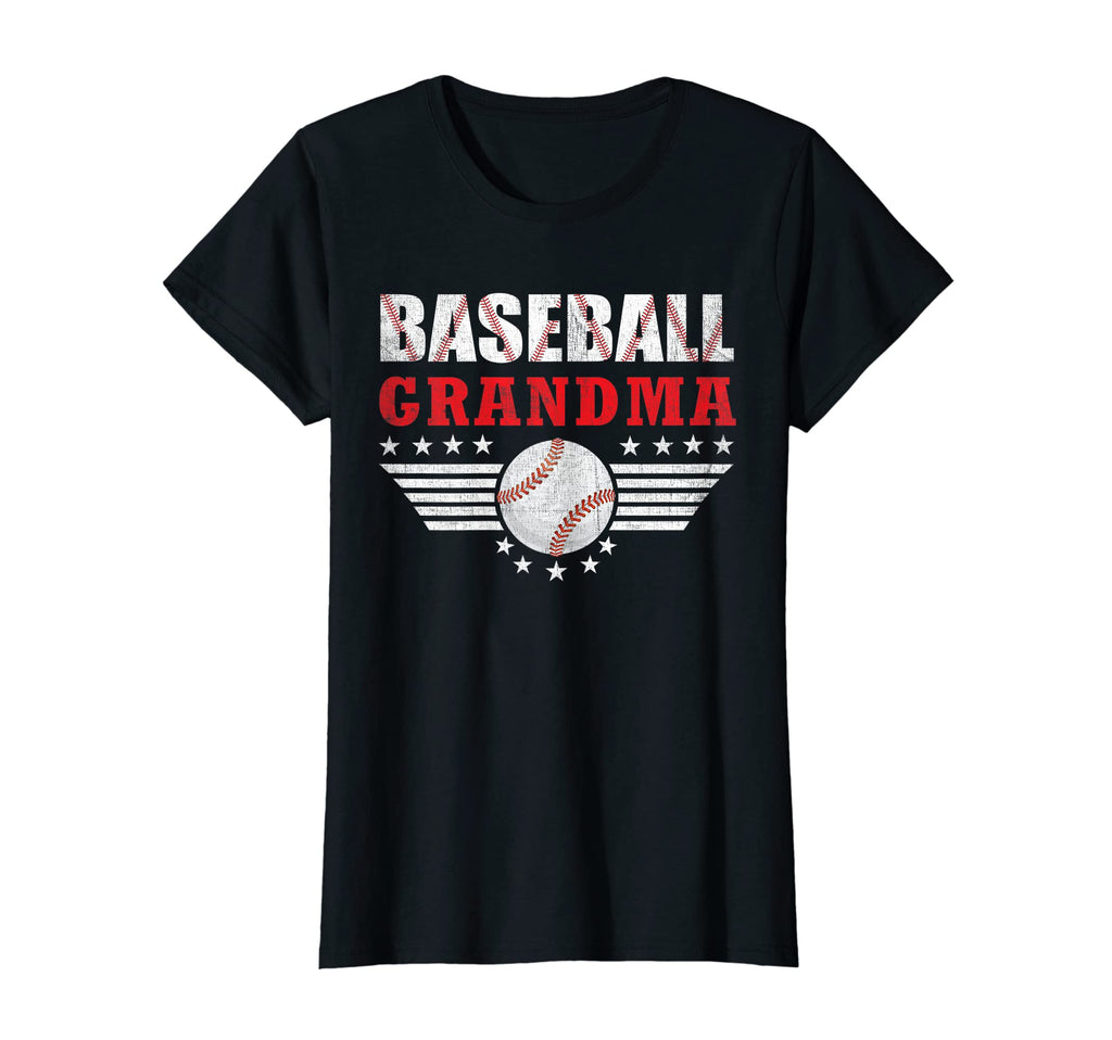 Womens Womens Baseball Grandma Funny T-Shirt - Minimalist Print Men Women - T-Shirt, Sweatshirt, Hoodie