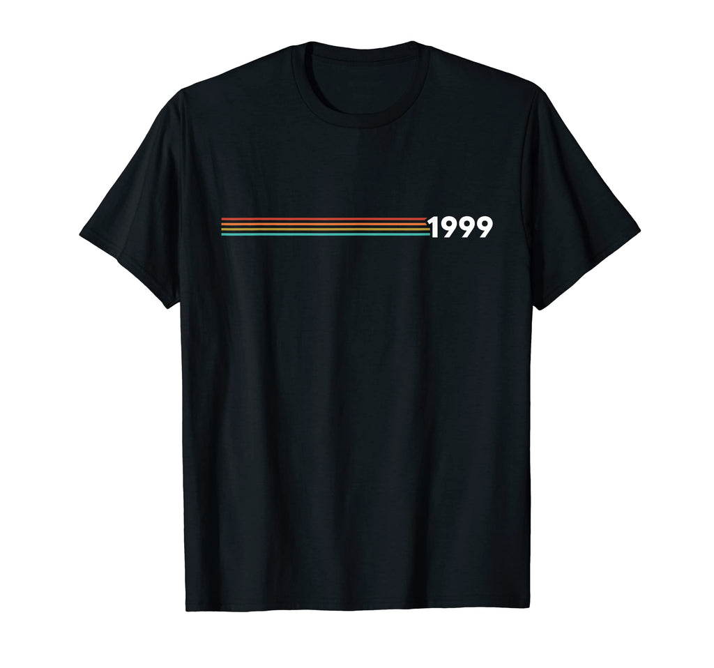 1999 Years Stripe 70S Birthday T-Shirt - Unique Graphic Men Women - T-Shirt, Sweatshirt, Hoodie