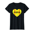 Heart Mom Softball Mama Baller Mom T-Shirt - Custom Art Print for Adults - T-Shirt, Sweatshirt, Hoodie