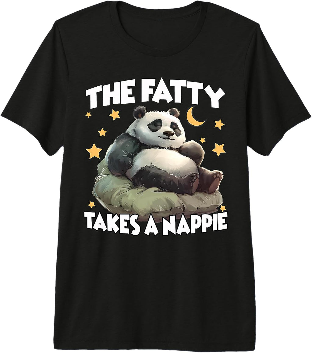Cozy gift for sleeping caps Pandafans - Adult & Kids T-Shirts, Sweatshirts & Hoodies apparel design preview 1