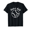 Game Day Softball Heart Love Womens Or T-Shirt - Graphic Print Men Women - T-Shirt, Sweatshirt, Hoodie