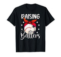 Raising Ballers Soccer Baseball Mom T-Shirt - Minimalist Print for Adults - T-Shirt, Sweatshirt, Hoodie