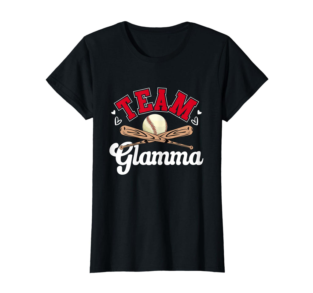 Team Glamma Mothers Day Baseball Softball T-Shirt - Trendy Graphic Unisex - T-Shirt, Sweatshirt, Hoodie