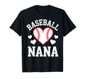Funny Baseball Nana Art Grandma Nana T-Shirt - Graphic Print Men Women - T-Shirt, Sweatshirt, Hoodie