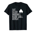 Eat Sleep Block Wall Catcher Funny T-Shirt - Aesthetic Graphic for Adults - T-Shirt, Sweatshirt, Hoodie