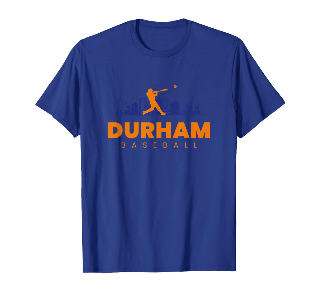Durham Baseball Minimalist Baseball Lover T-Shirt - Trendy Graphic Unisex - T-Shirt, Sweatshirt, Hoodie