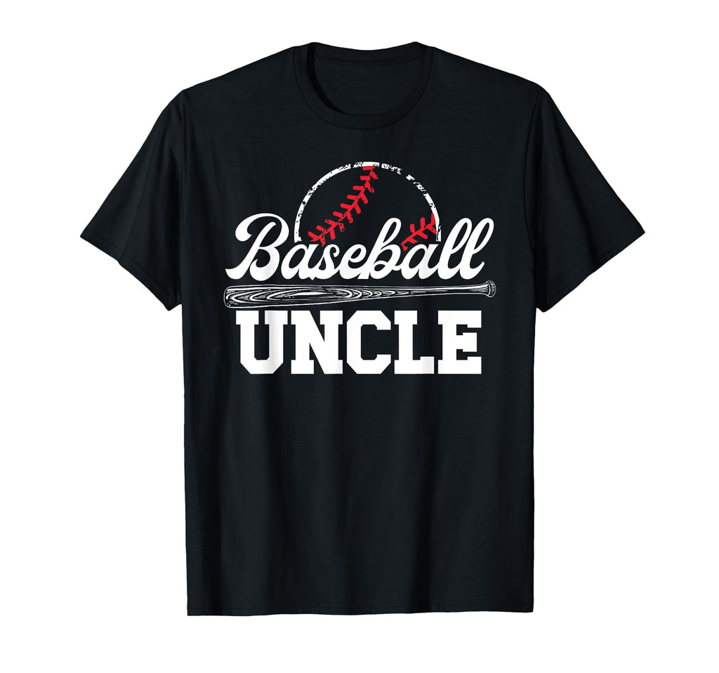Baseball Uncle Best Uncle Baseball T-Shirt - Custom Art Print Unisex - T-Shirt, Sweatshirt, Hoodie