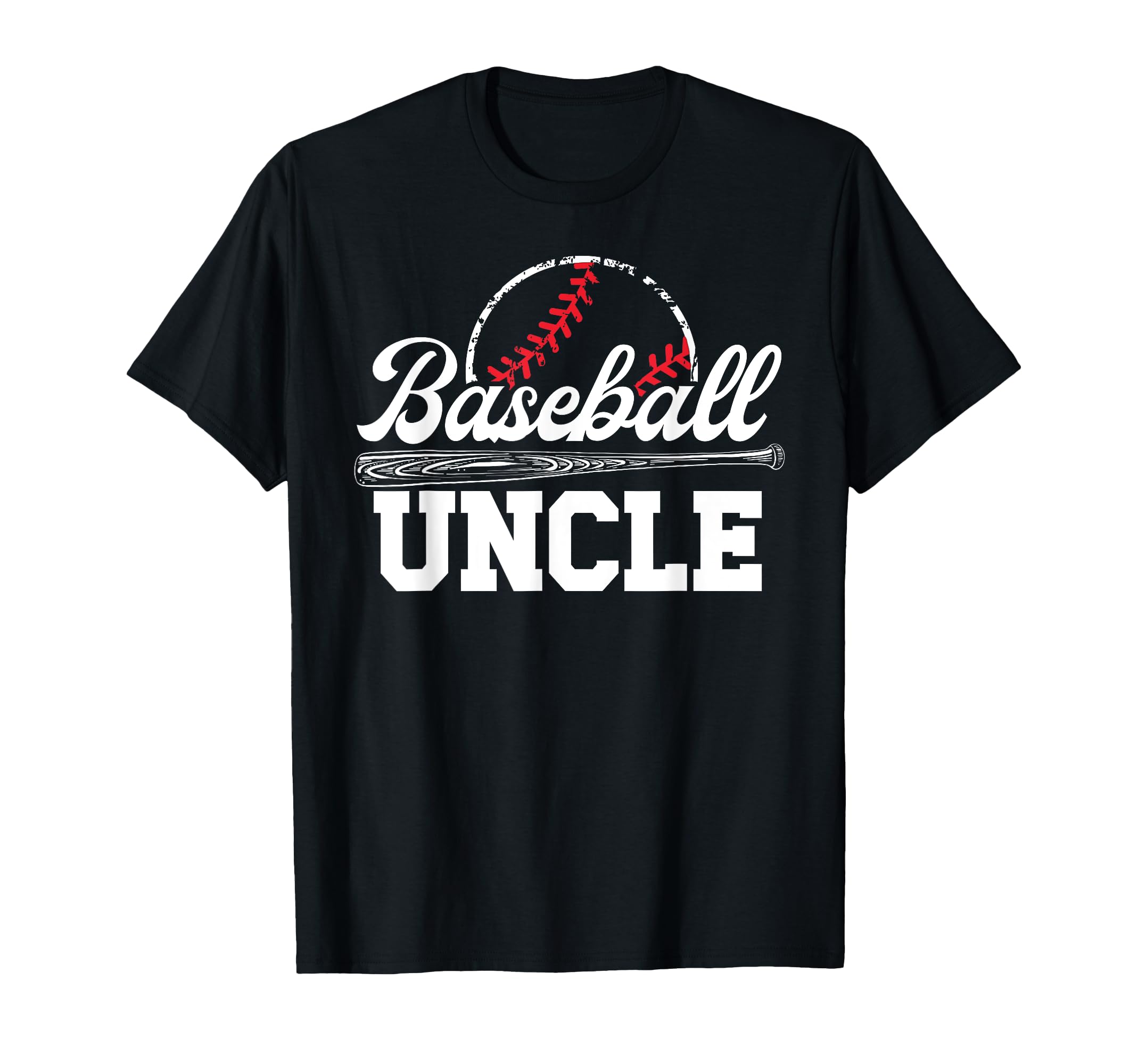 Baseball Uncle Best Uncle Baseball T-Shirt - Custom Art Print Unisex - T-Shirt, Sweatshirt, Hoodie
