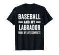 Baseball And My Labrador Mama Dog T-Shirt - Novelty Apparel Men Women - T-Shirt, Sweatshirt, Hoodie