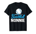 Baseball Nonnie Baseball Lover T-Shirt - Graphic Print Unisex - T-Shirt, Sweatshirt, Hoodie