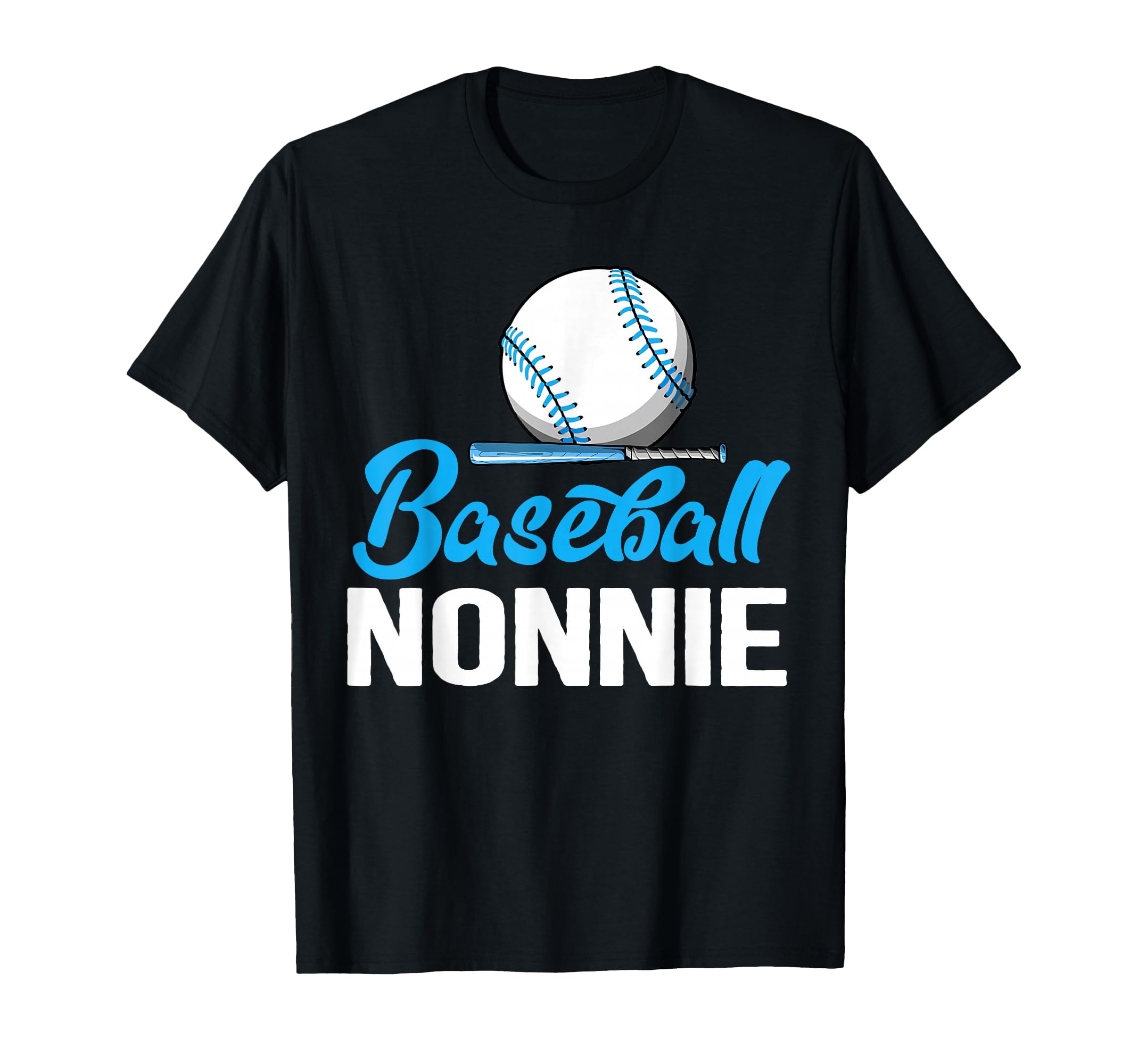 Baseball Nonnie Baseball Lover T-Shirt - Graphic Print Unisex - T-Shirt, Sweatshirt, Hoodie
