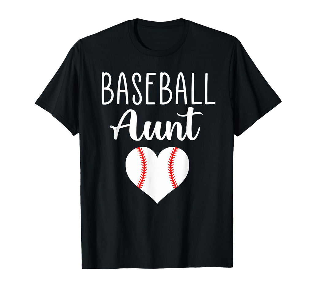 Baseball Aunt T-Shirt - Casual Everyday Wear for Adults - T-Shirt, Sweatshirt, Hoodie