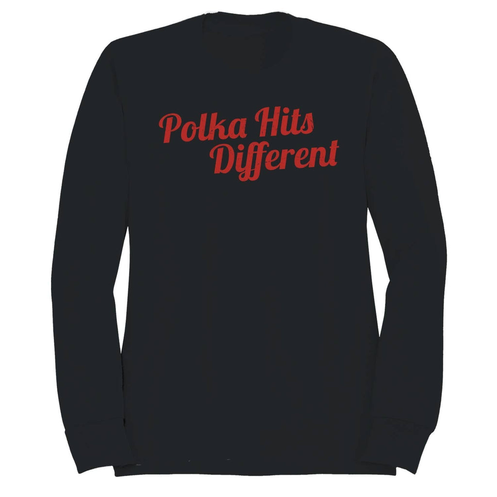 Retro Polka Hits Different Men's - Adult & Kids T-Shirts, Sweatshirts & Hoodies apparel design preview 1