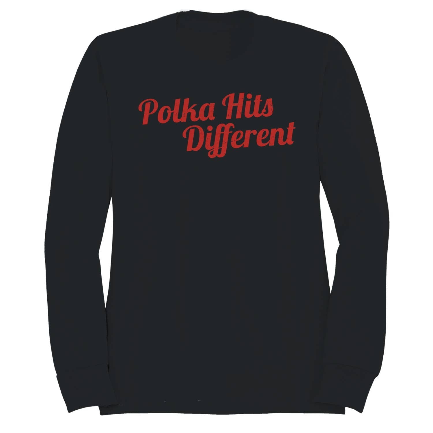 Retro Polka Hits Different Men's - Adult & Kids T-Shirts, Sweatshirts & Hoodies apparel design preview 1