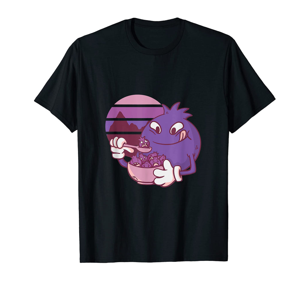 Blueberries Fruit Bowl Sunset T-Shirt - Casual Everyday Wear for Adults - T-Shirt, Sweatshirt, Hoodie