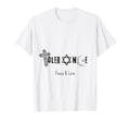 Peace And Love Tolerance Available T-Shirt - Aesthetic Graphic Men Women - T-Shirt, Sweatshirt, Hoodie
