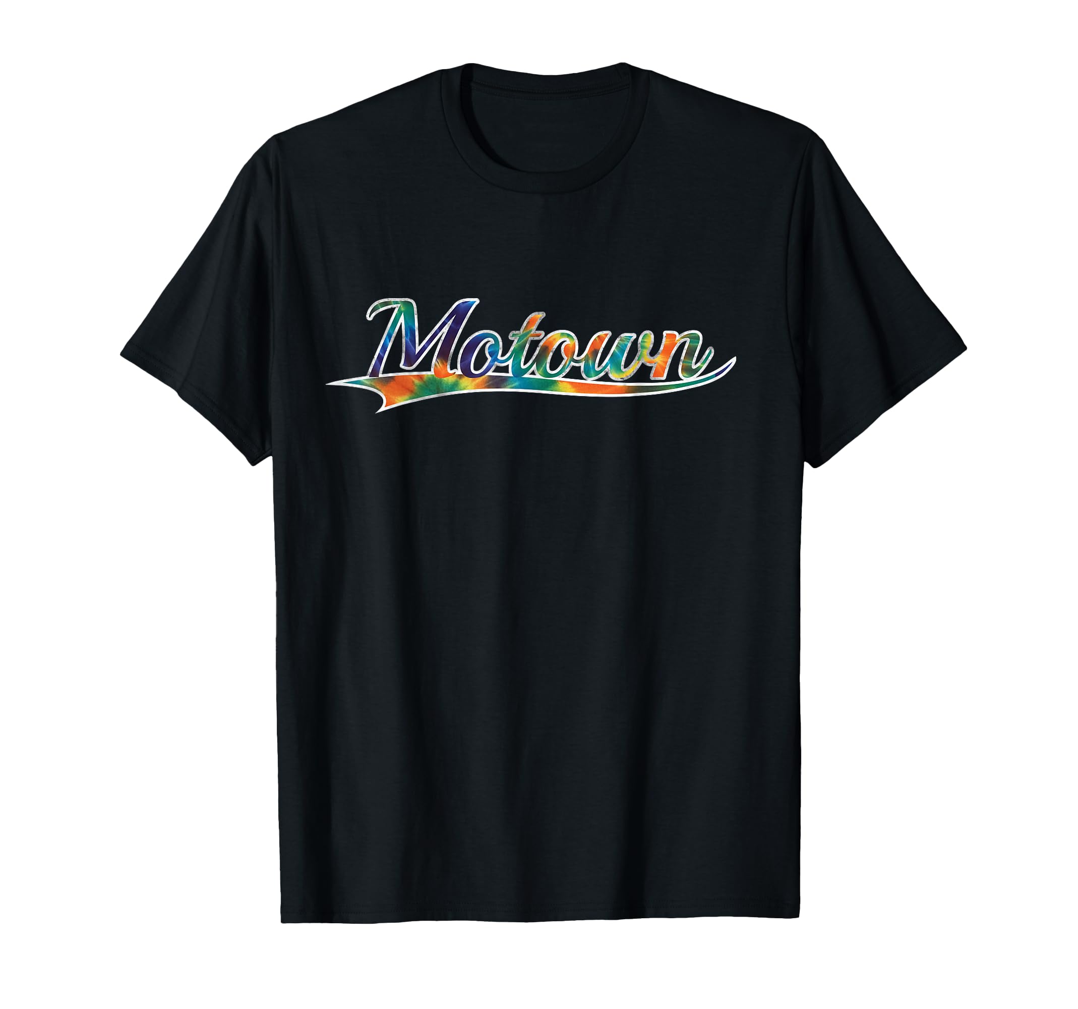 Motown Detroit Music History Tie Dye T-Shirt - Custom Art Print for Adults - T-Shirt, Sweatshirt, Hoodie