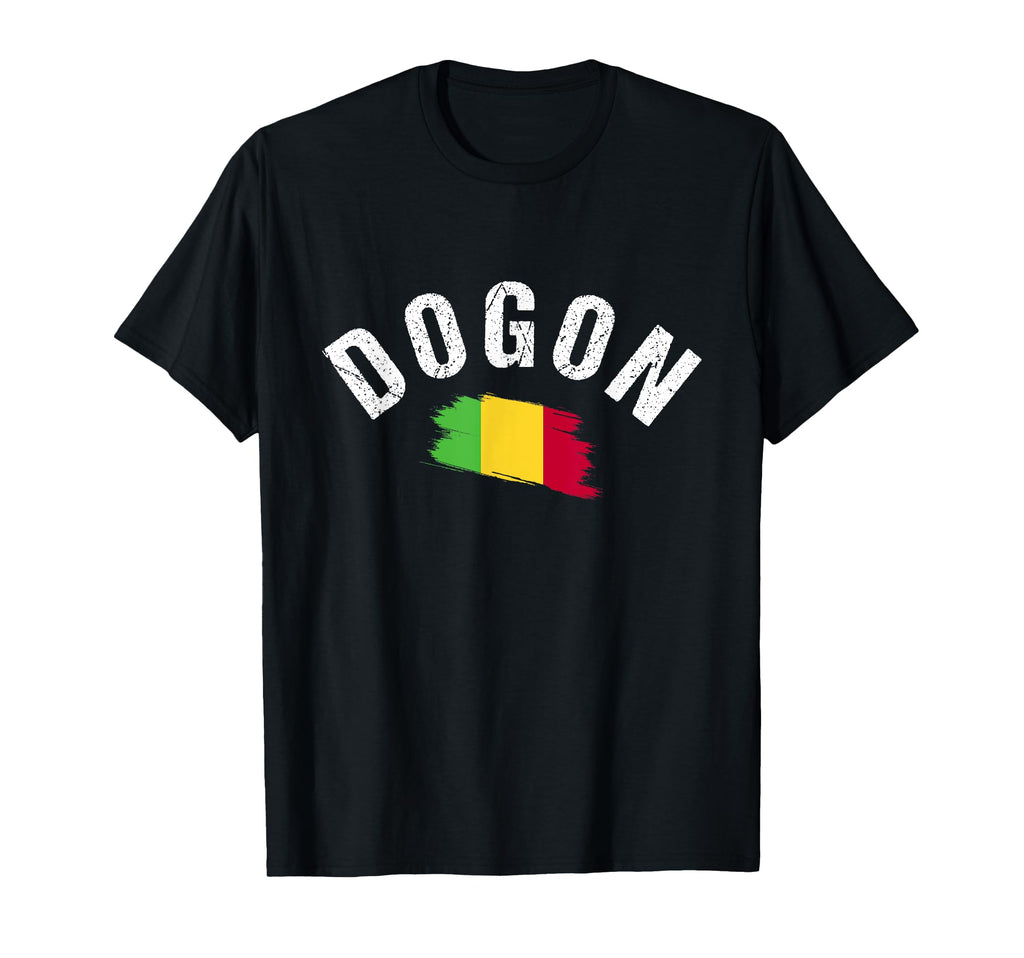 Dogon Mali Culture Large Distressed T-Shirt - Casual Everyday Wear Unisex - T-Shirt, Sweatshirt, Hoodie