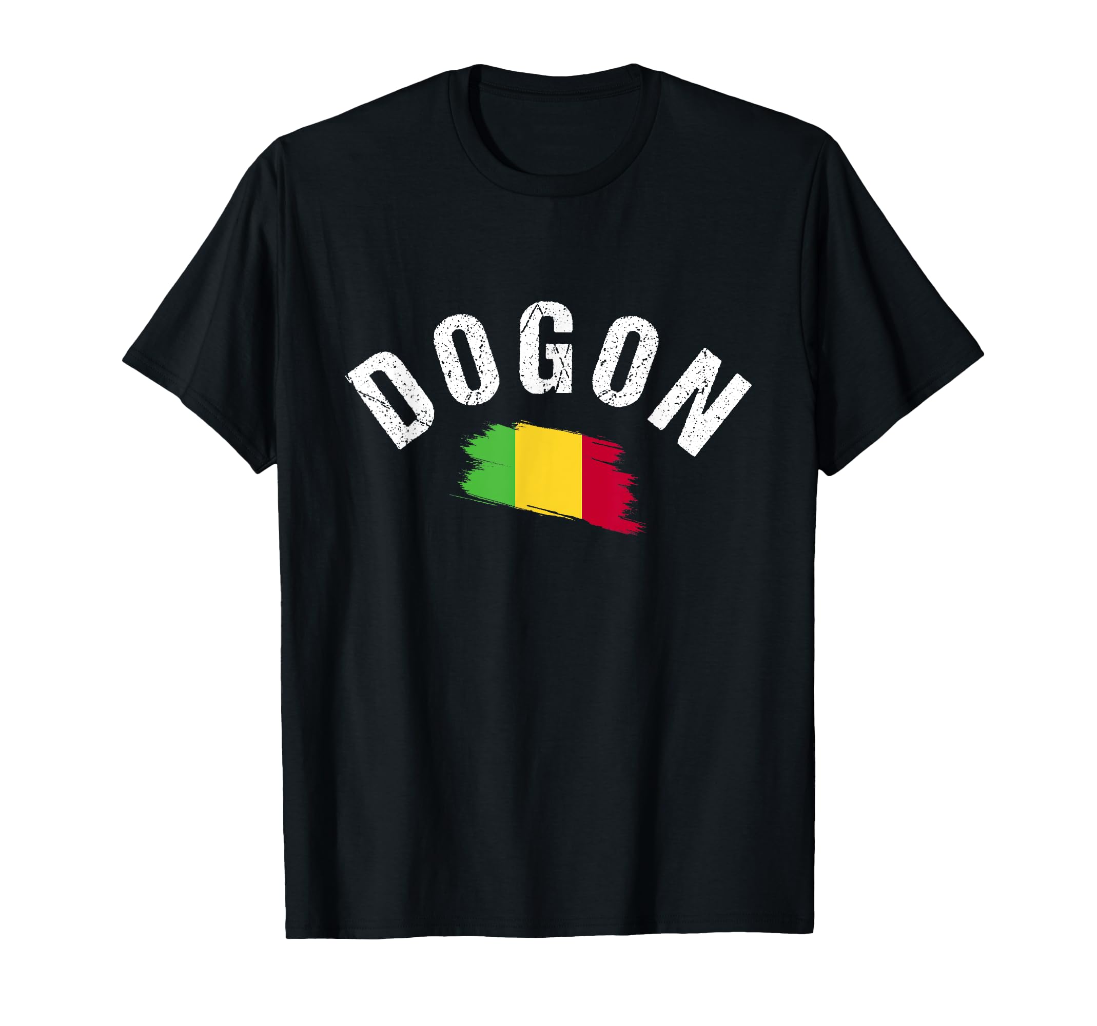 Dogon Mali Culture Large Distressed T-Shirt - Casual Everyday Wear Unisex - T-Shirt, Sweatshirt, Hoodie