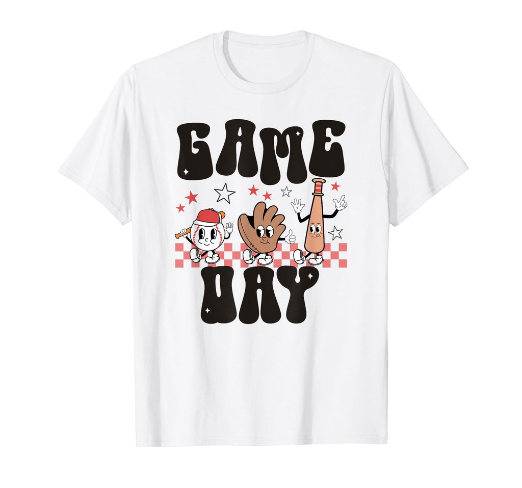 Game Day Baseball Season Gameday Funny T-Shirt - Trendy Graphic Unisex - T-Shirt, Sweatshirt, Hoodie