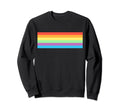 Stripes Y2K 80S Aesthetic Color Sweatshirt - Trendy Graphic for Adults - T-Shirt, Sweatshirt, Hoodie