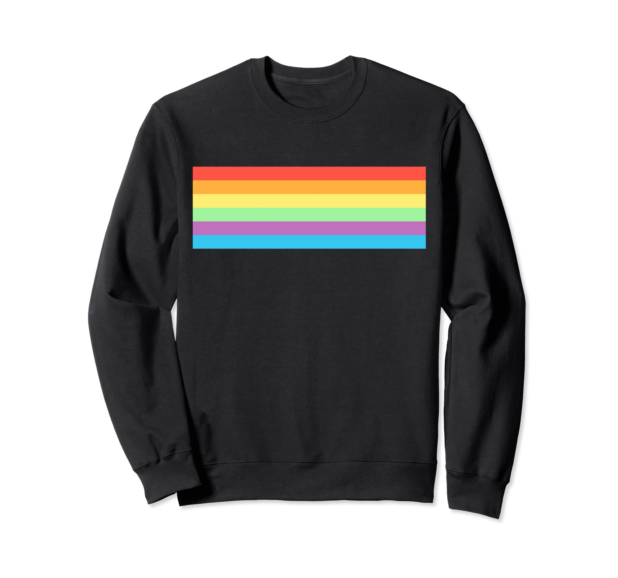 Stripes Y2K 80S Aesthetic Color Sweatshirt - Trendy Graphic for Adults - T-Shirt, Sweatshirt, Hoodie