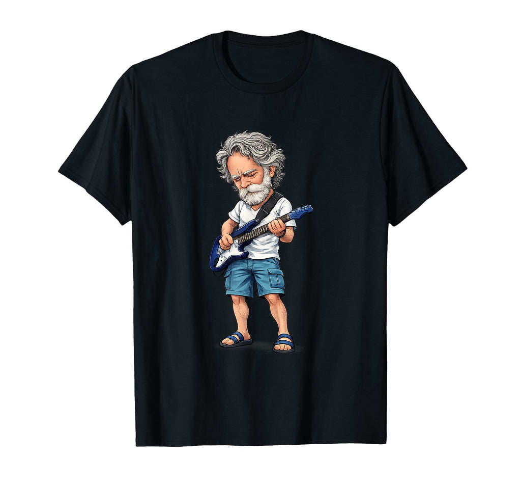 Psychedelic Jam Band Guitar Legend Art T-Shirt - Unique Graphic for Adults - T-Shirt, Sweatshirt, Hoodie