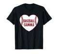 Baseball Gamma Heart Baseball Grandma T-Shirt - Custom Art Print Unisex - T-Shirt, Sweatshirt, Hoodie