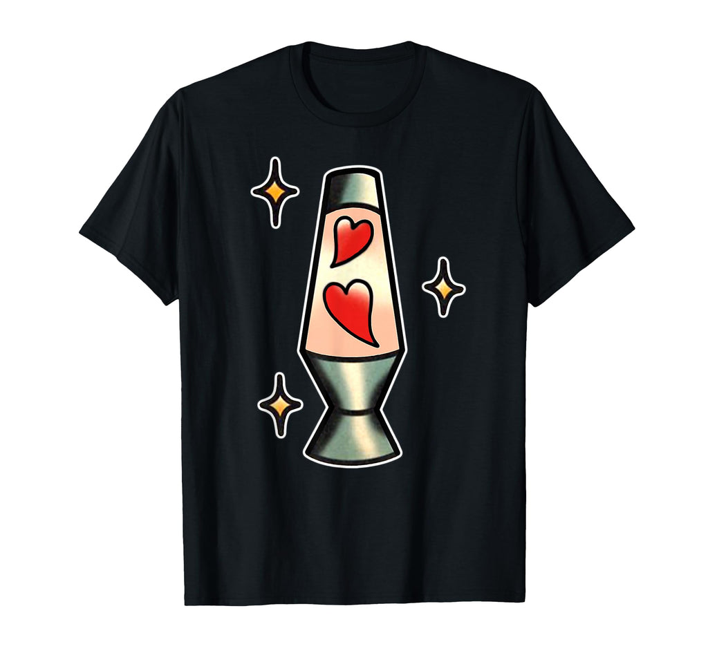 Lava Lamp Hearts T-Shirt - Custom Art Print for Adults - T-Shirt, Sweatshirt, Hoodie