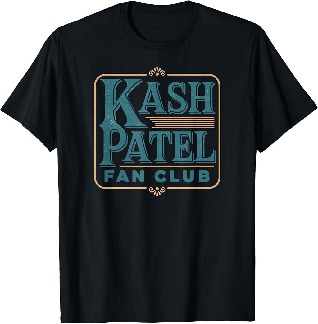Kash Patel Fan Club - Adult & Kids T-Shirts, Sweatshirts & Hoodies apparel design preview 1