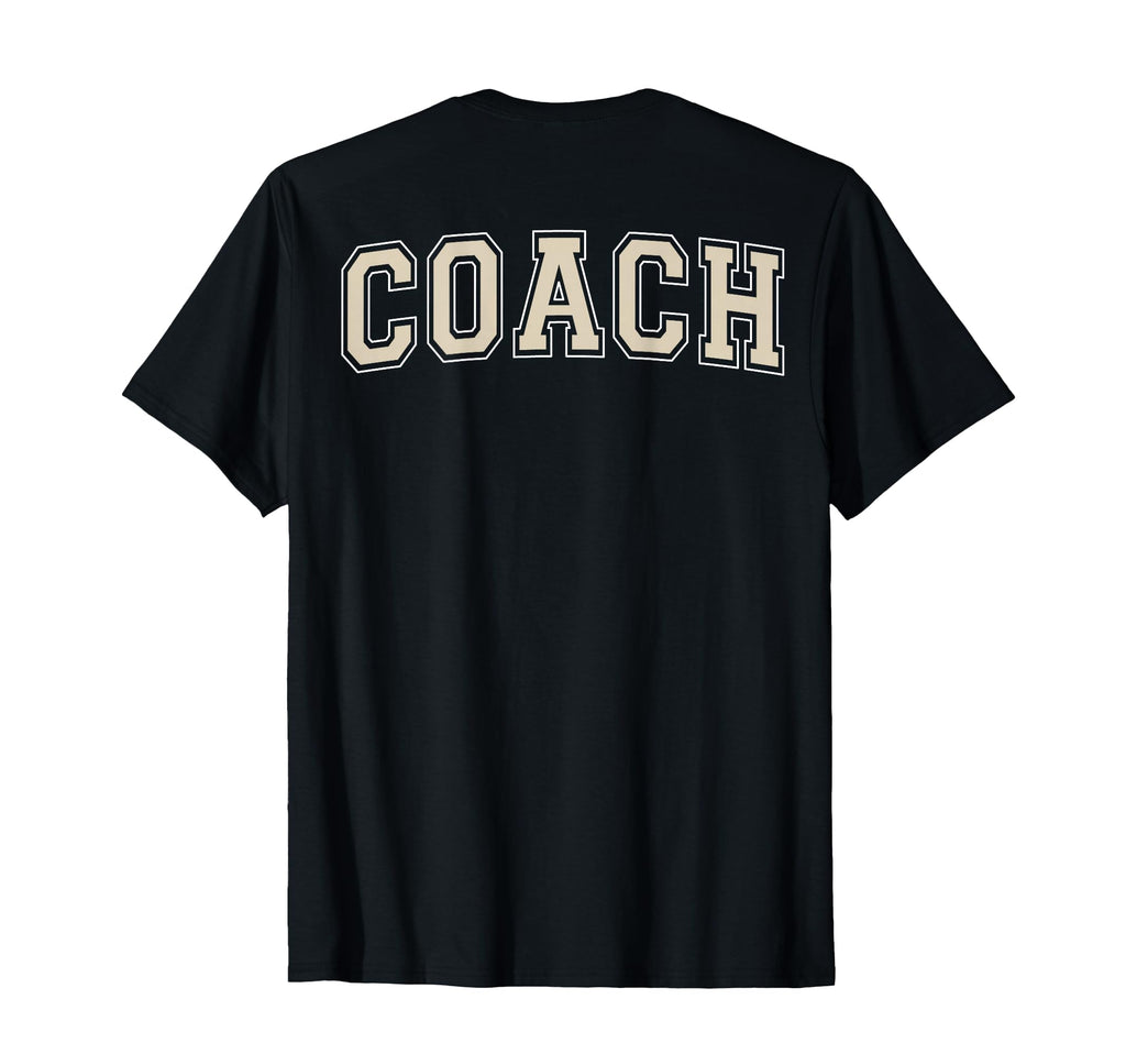 Coach Sports Trainer Ivory And White T-Shirt - Trendy Graphic Men Women - T-Shirt, Sweatshirt, Hoodie