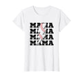Baseball Mama Distressed Lightning T-Shirt - Streetwear Style Men Women - T-Shirt, Sweatshirt, Hoodie