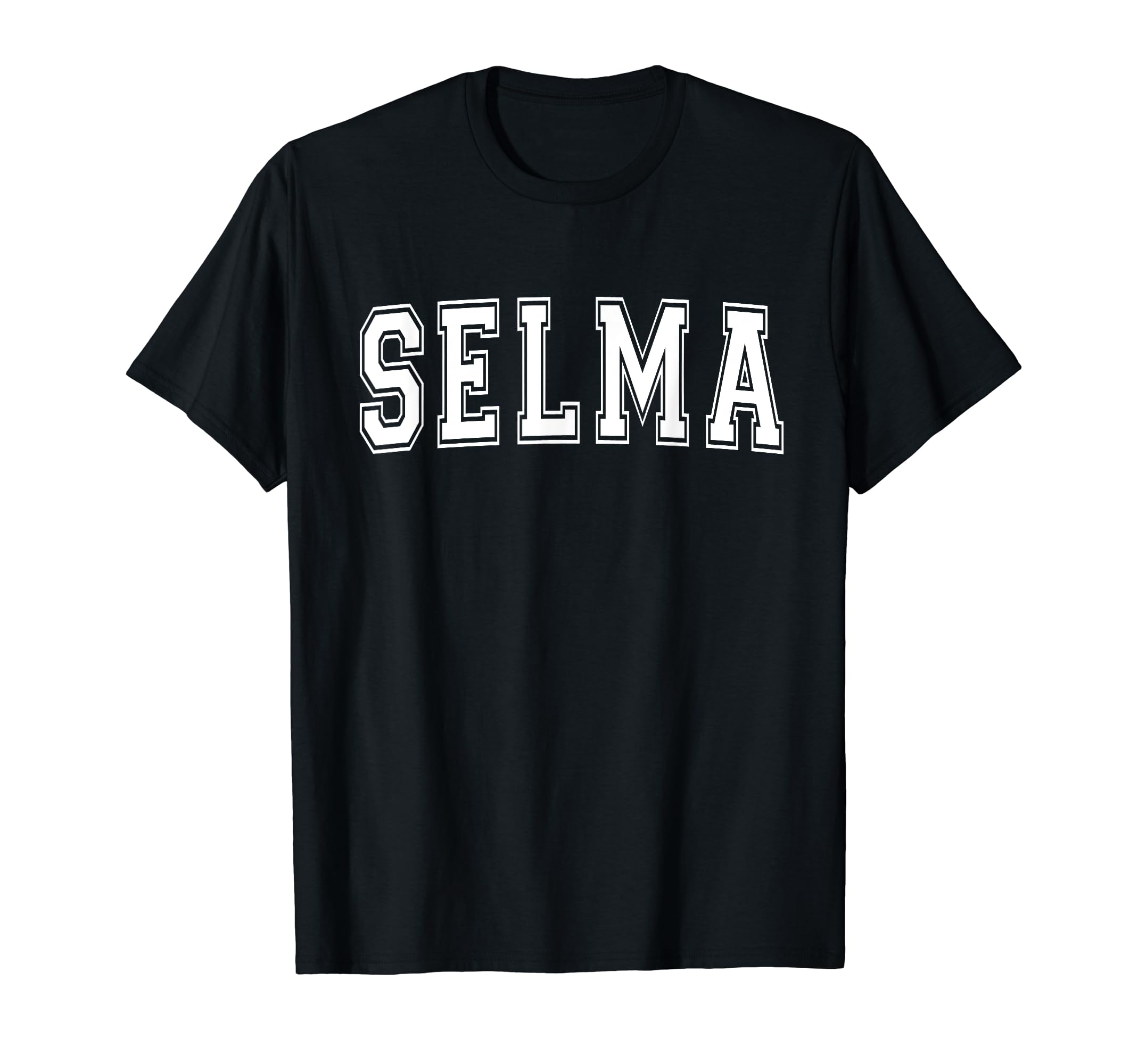 Selma Ca California Usa Sports Varsity T-Shirt - Minimalist Print Men Women - T-Shirt, Sweatshirt, Hoodie