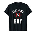 Thats My Jersey Number 5 Baseball Mom Dad T-Shirt - Custom Art Print Unisex - T-Shirt, Sweatshirt, Hoodie