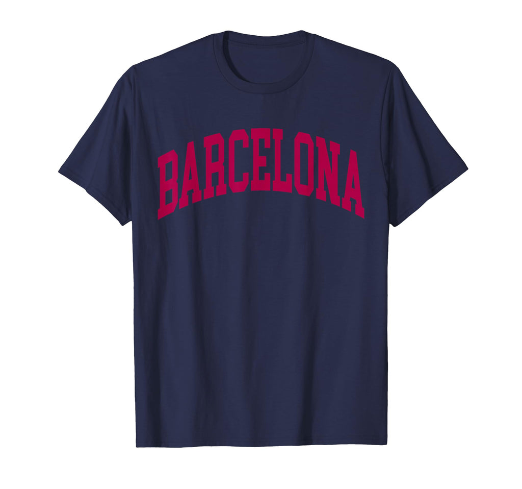 Barcelona Sports T-Shirt - Streetwear Style for Adults - T-Shirt, Sweatshirt, Hoodie