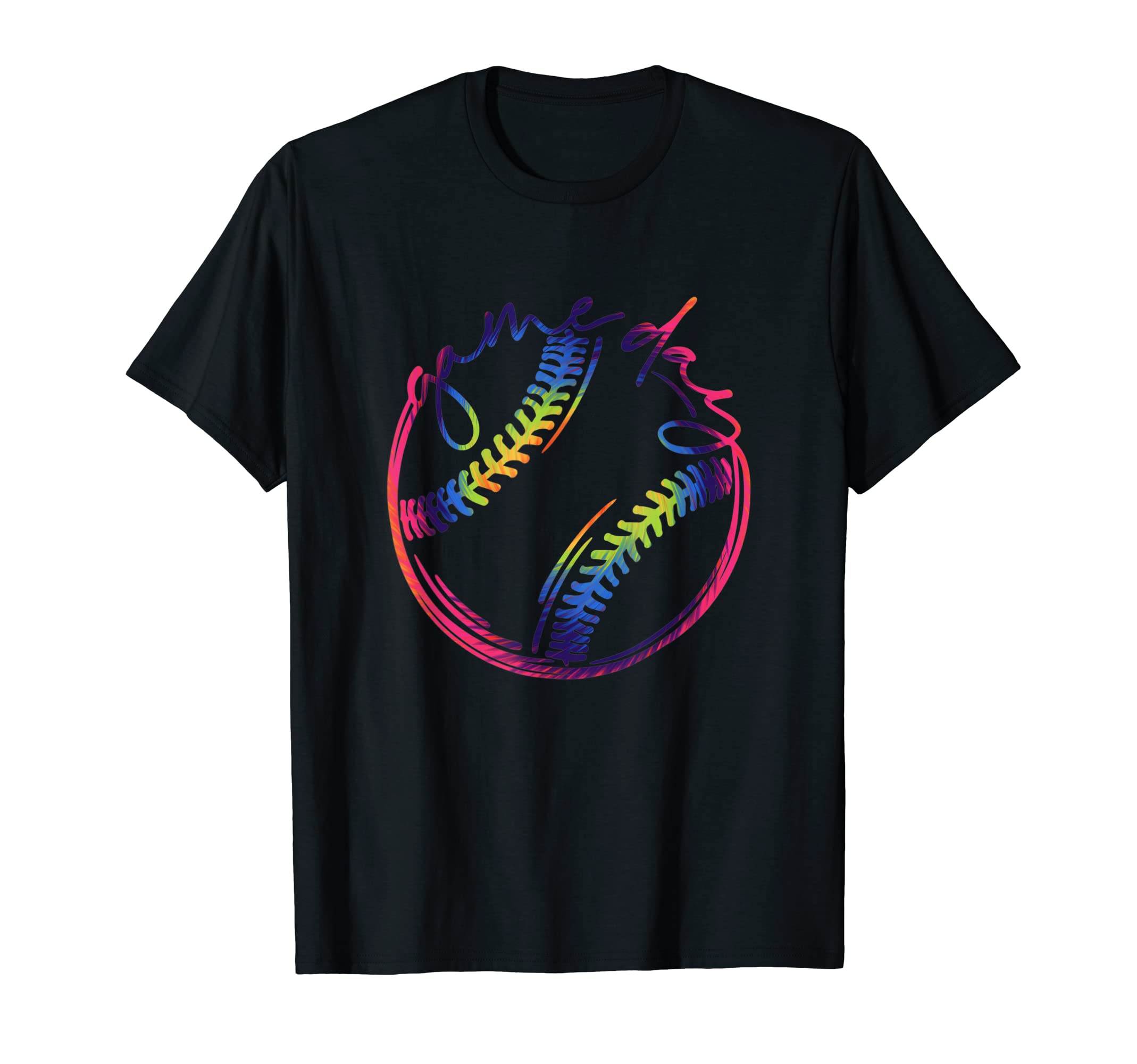 Game Day Baseball Life Softball Life T-Shirt - Graphic Print for Adults - T-Shirt, Sweatshirt, Hoodie